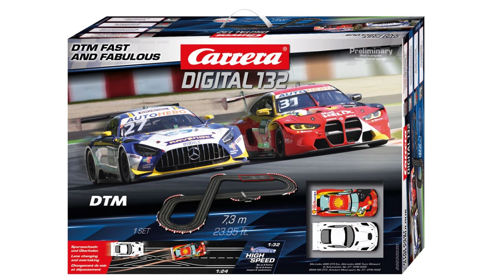 

Carrera DIGITAL 132 DTM быстро и потрясающе