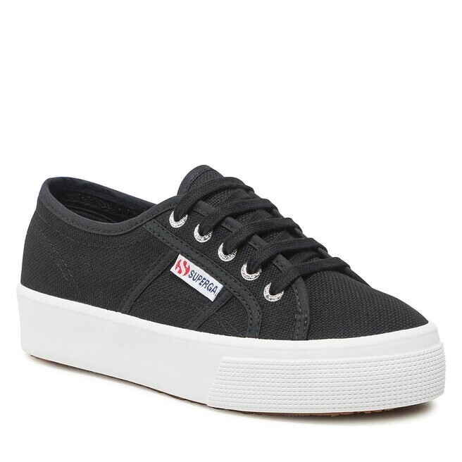 

Кроссовки Superga Mid Platform, черный