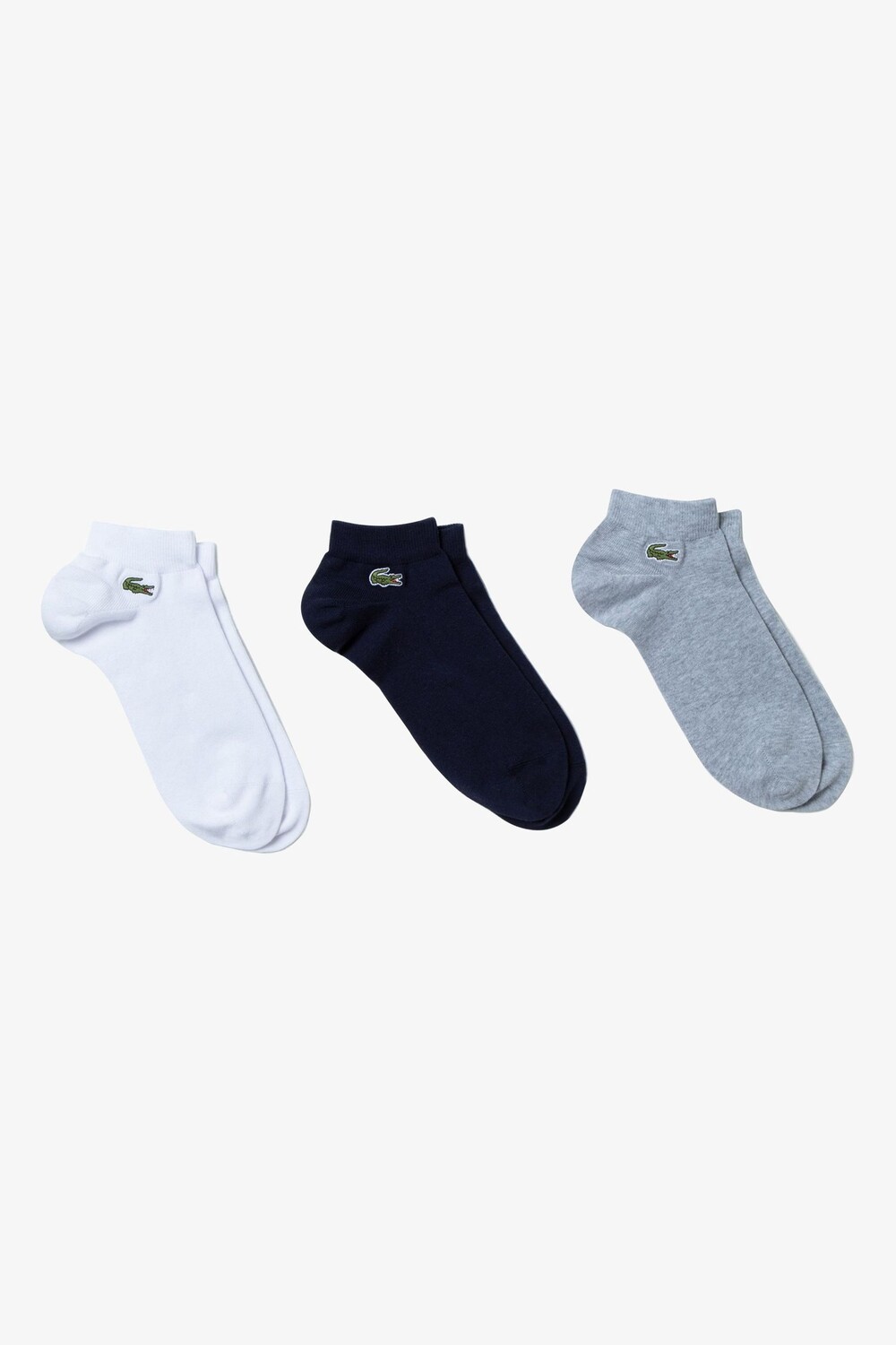 

Комплект из 3 пар носков Lacoste, серый