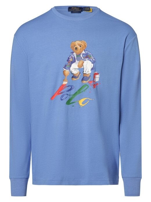 

Рубашка с длинным рукавом Polo Ralph Lauren, синий