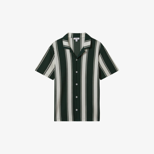 

Alton тканая рубашка узкого кроя Reiss, зеленый