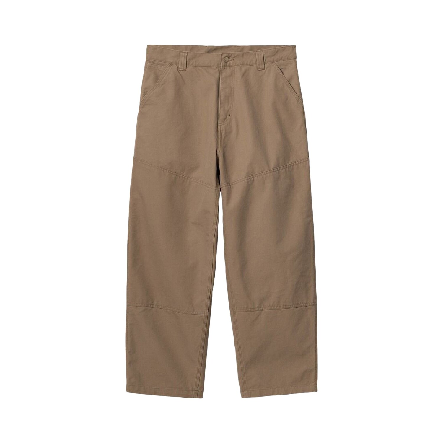 

Брюки Carhartt WIP с широкими вставками, коричневые