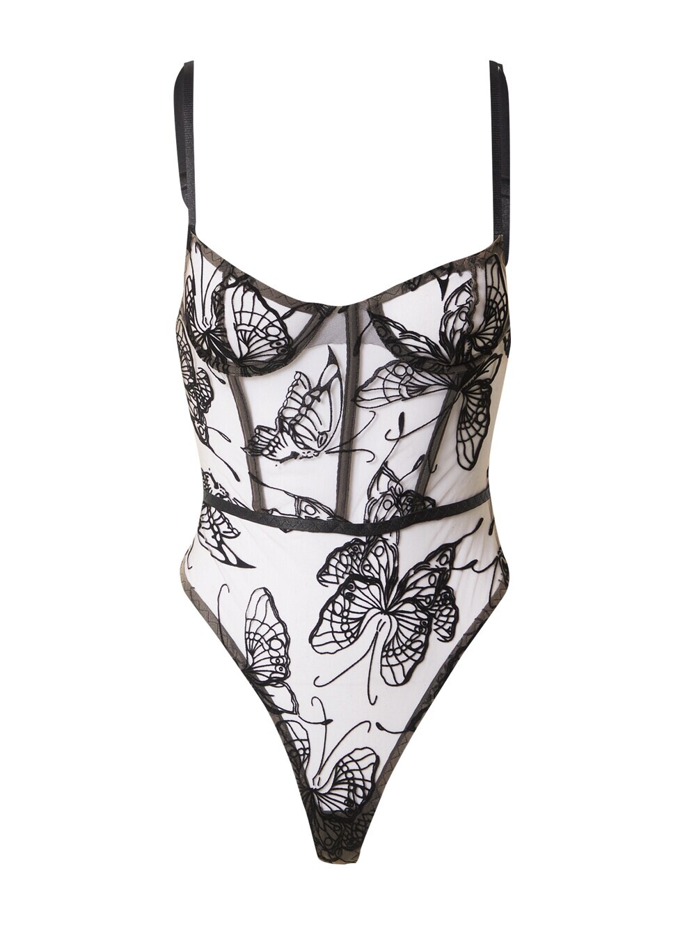 

Боди Nasty Gal, черный