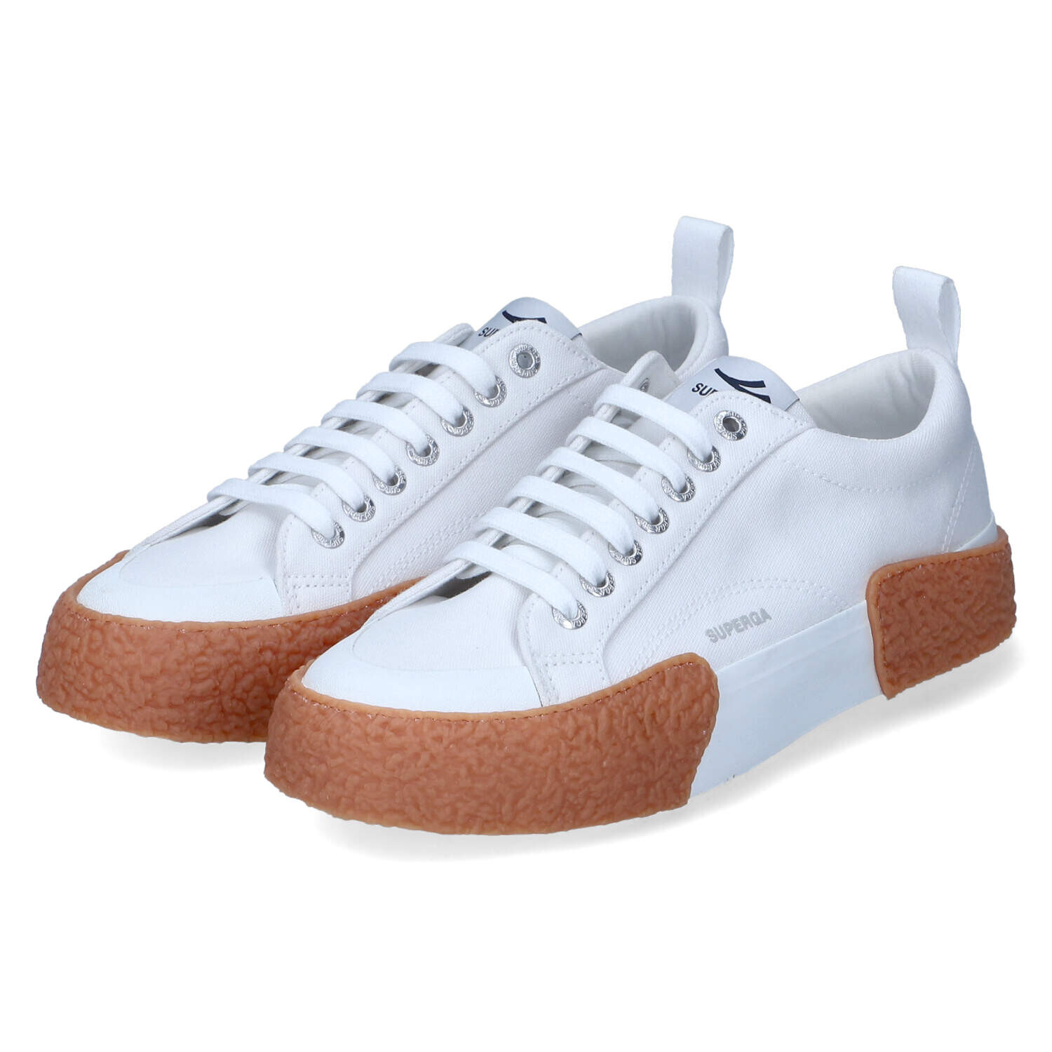 

Сандалии Superga Low Sneaker STRIPE BIG PUMPERS, белый