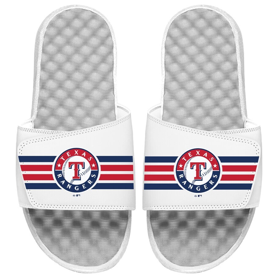 

Шлепанцы ISlide Texas Rangers, белый