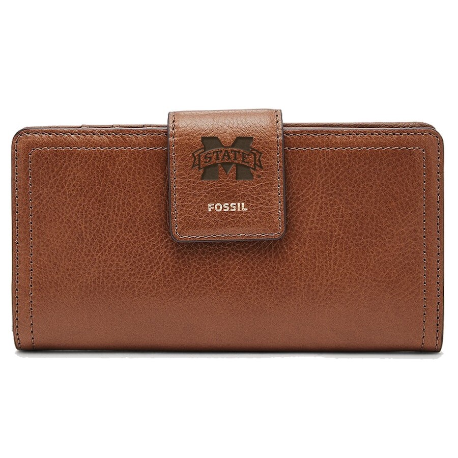 

Сумка-клатч Fossil Mississippi State Bulldogs, коричневый