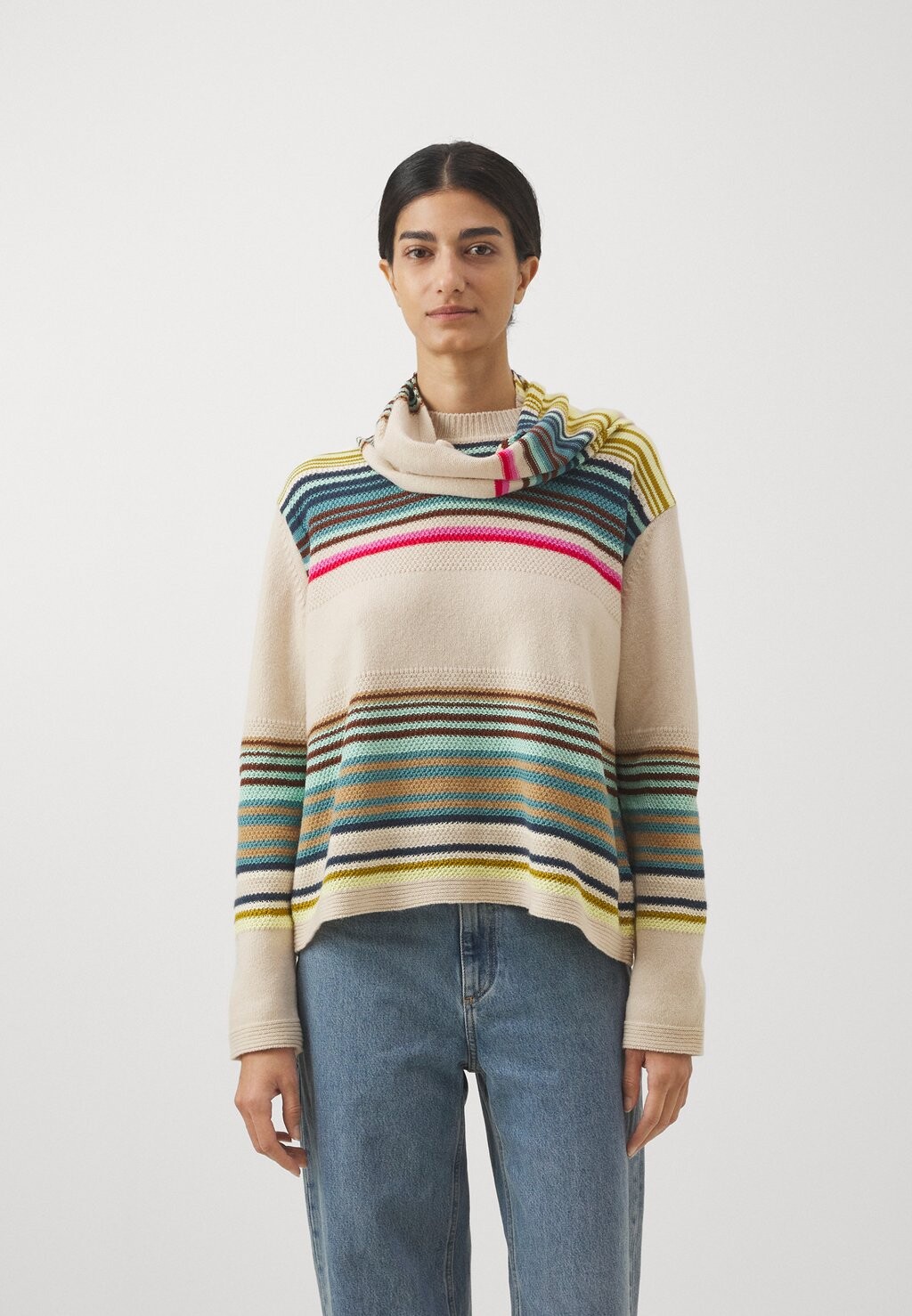 

Джерси PS Paul Smith КОМПЛЕКТ ЖЕНСКИХ ШАРФОВ, белый