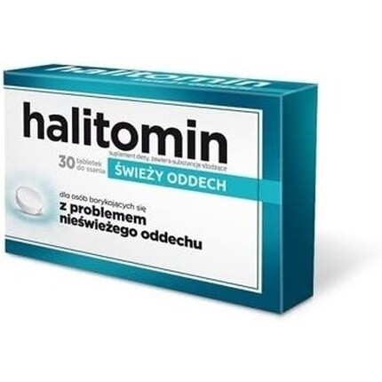 

Пищевая добавка Halitomin Fresh Breath, 30 таблеток, Aflofarm