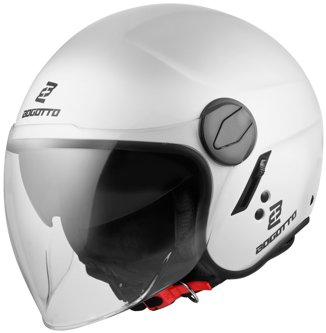 

Реактивный шлем Bogotto V595-1 с логотипом, белый