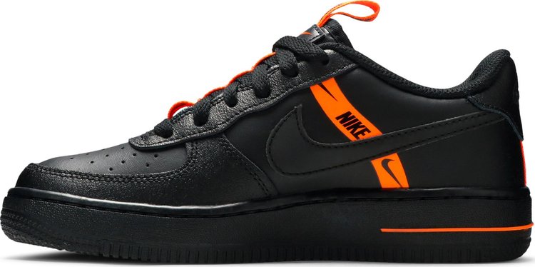 Nike Air Force 1 LV8 Ksa GS 'Worldwide Pack - Black Total Orange