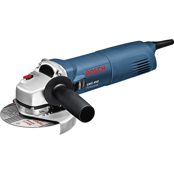 

Угловая шлифовальная машина BOSCH GWS 1000, синий