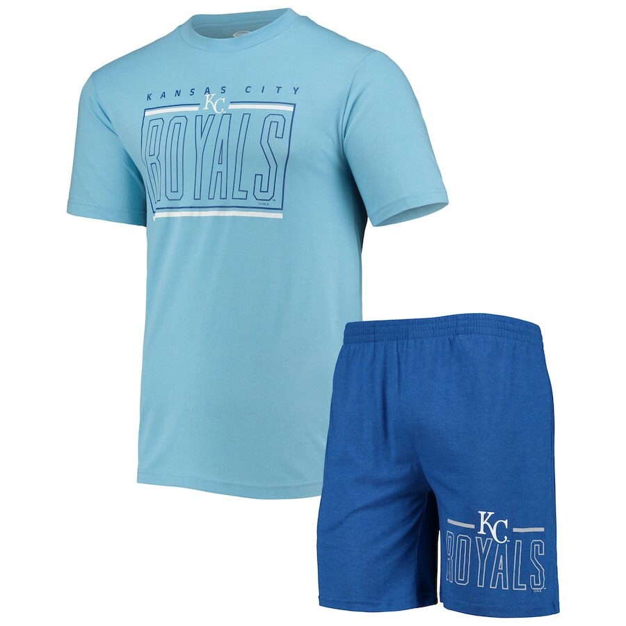 

Пижамный комплект Concepts Sport Kansas City Royals, синий