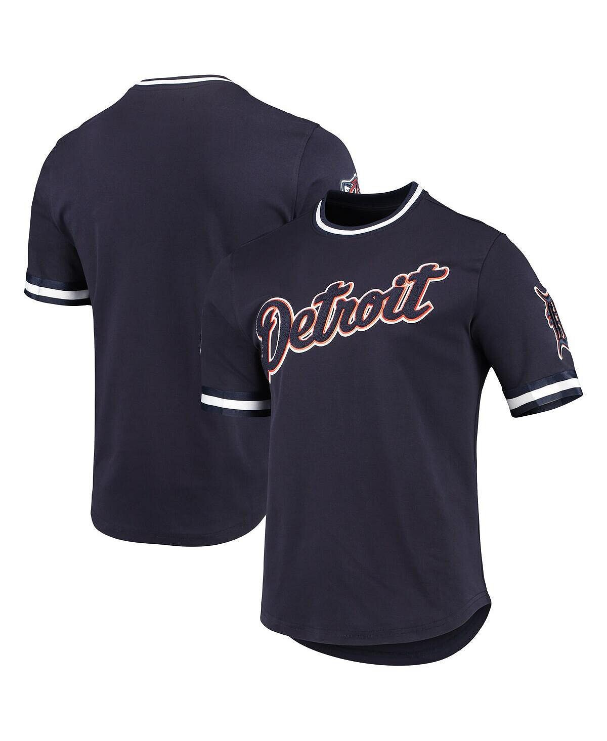 

Мужская темно-синяя футболка detroit tigers team Pro Standard, синий