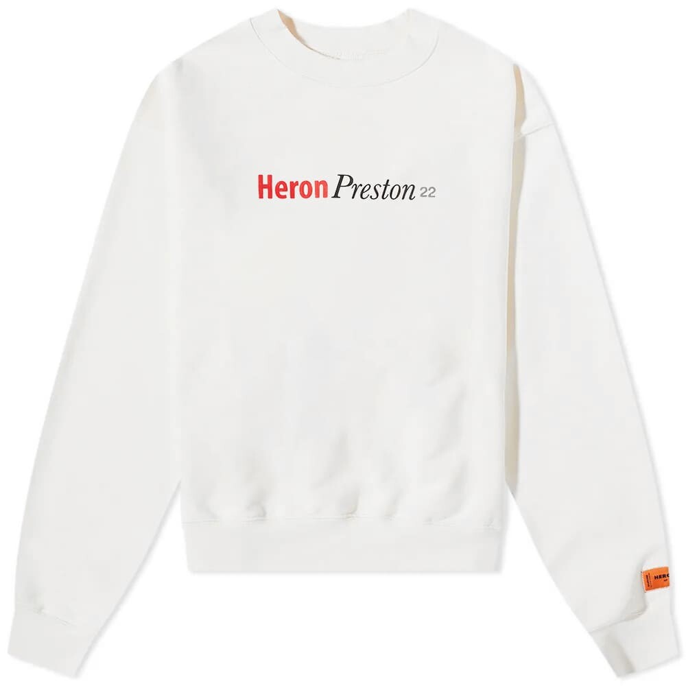 

Толстовка Heron Preston Multi Heron Censored Crew Sweat, Белый