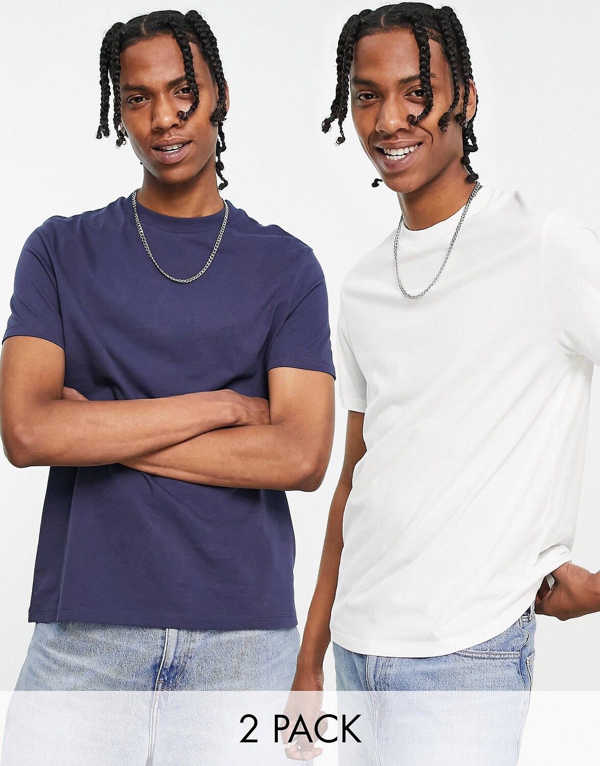 

Разноцветная футболка с круглым вырезом ASOS DESIGN 2