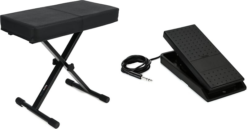 

Комплект Gator Frameworks GFW-KEY-BNCH-1 Standard Black Keyboard Bench с педалью громкости/экспрессии Yamaha FC7 Gator Frameworks + Yamaha GFW-KEY-BNCH-1=1 FC7=1