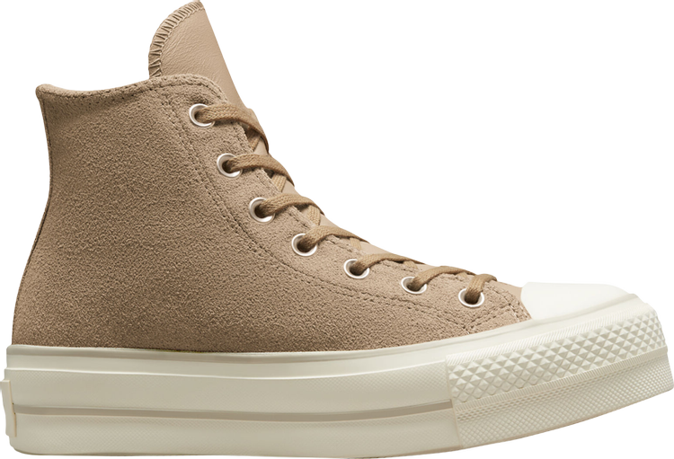 

Кроссовки Converse Wmns Chuck Taylor All Star Lift Platform High Nomad Khaki, коричневый