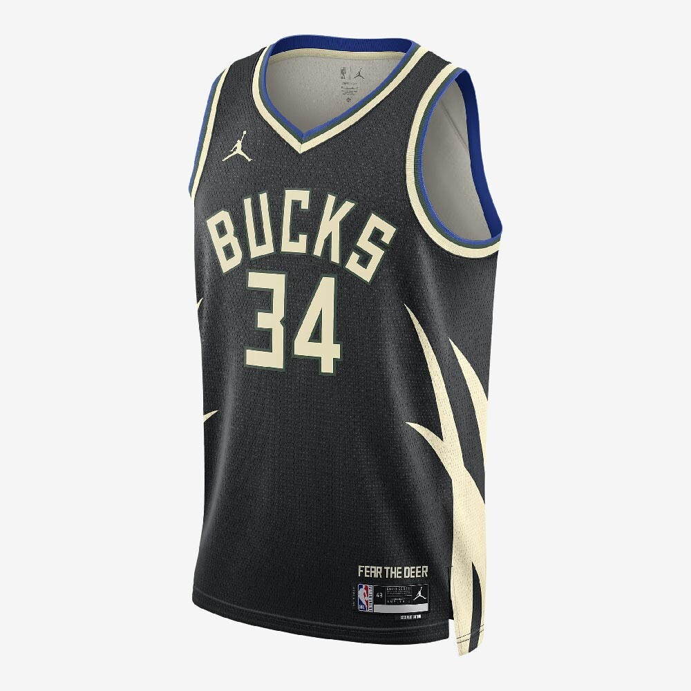 

Майка Nike Milwaukee Bucks Statement Edition Jordan Dri-FIT NBA Swingman Jersey