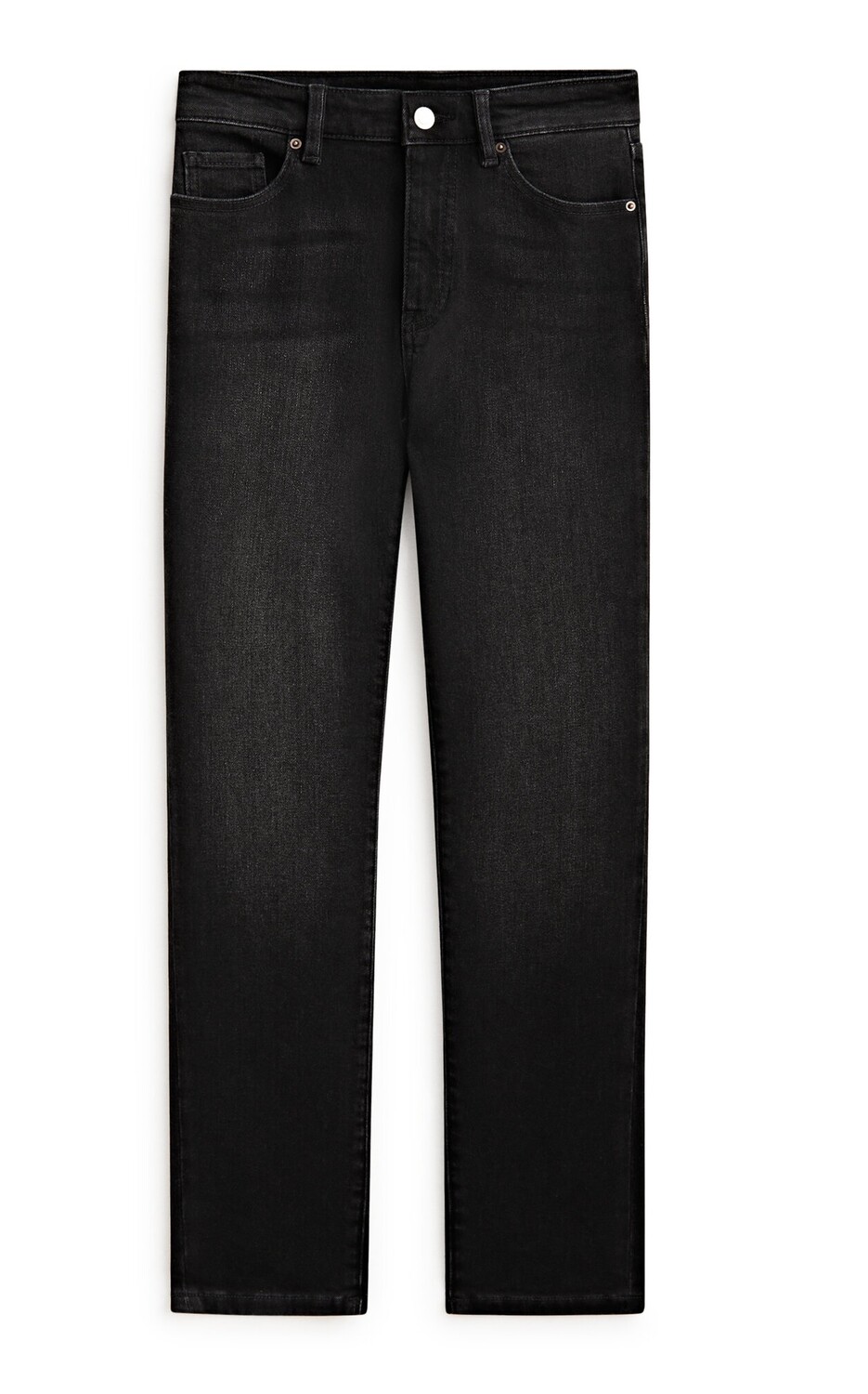 

Джинсы Massimo Dutti Mid-waist Skinny, черный