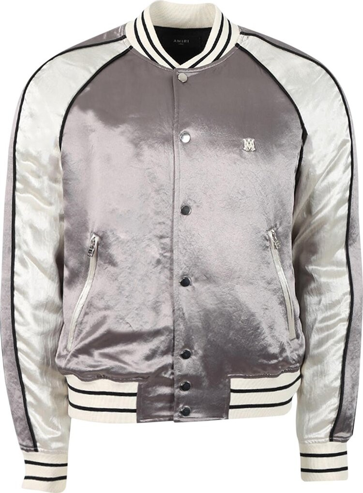 

Куртка Amiri Souvenir Jacket 'Sage', зеленый