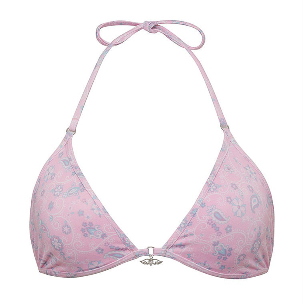

Верх от купальника Victoria's Secret Frankies Bikinis Yara Bikini, лиловый