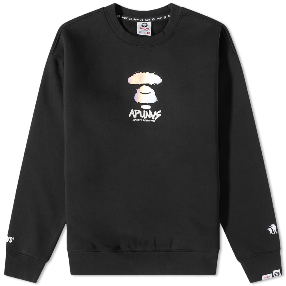 

Толстовка AAPE Graffiti Face Crew Sweat