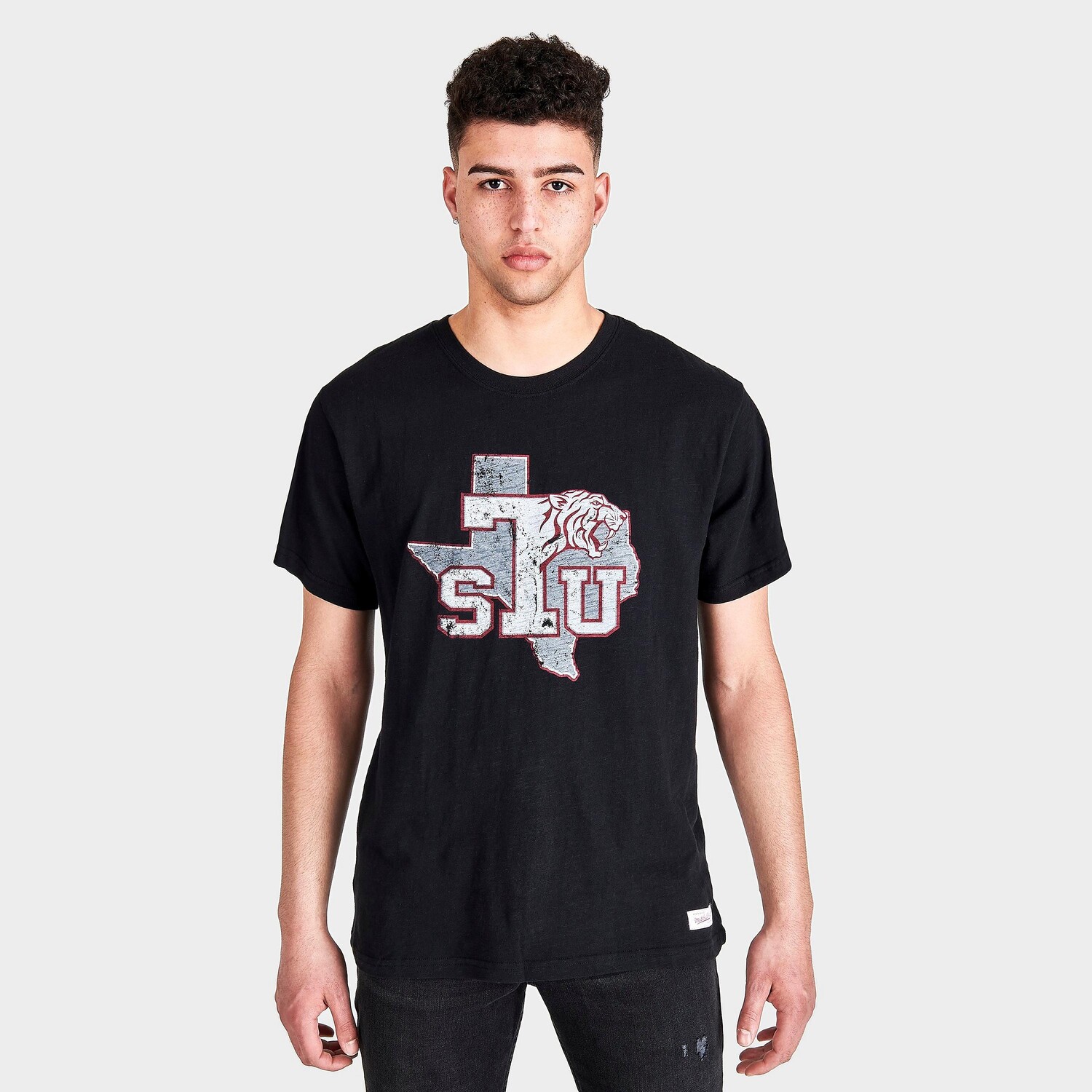 

Мужская футболка с короткими рукавами Mitchell & Ness Legendary Slub Texas Southern University, черный