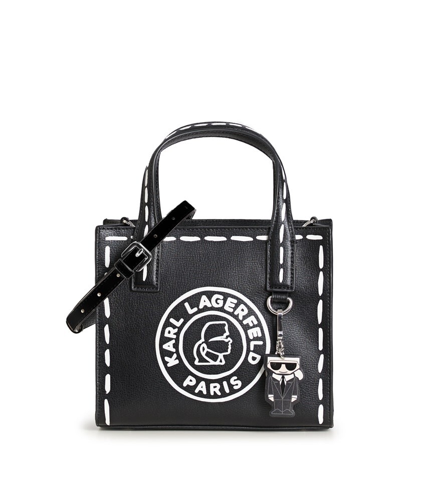 

Маленькая сумка через плеч nouveau Karl Lagerfeld, черный