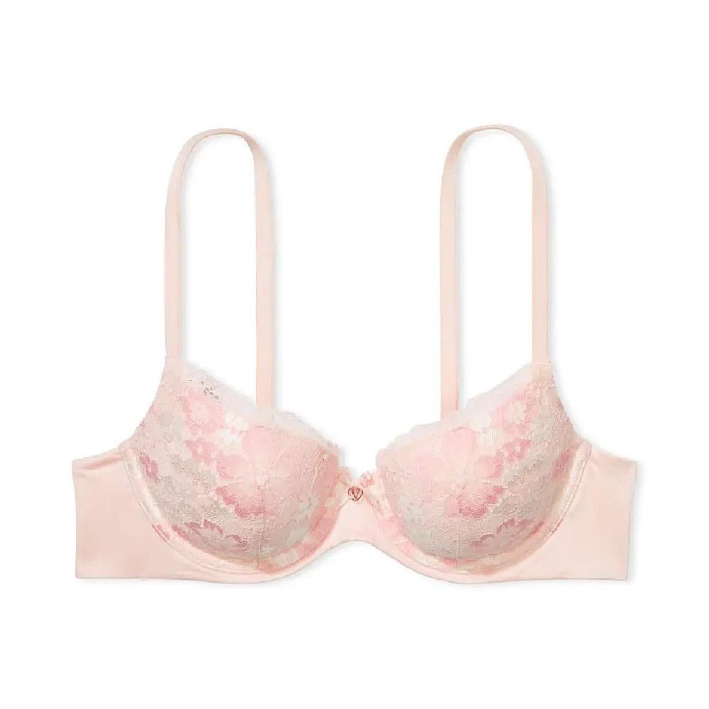 

Бюстгальтер на косточках Victoria's Secret Body By Victoria Lined Demi, розовый