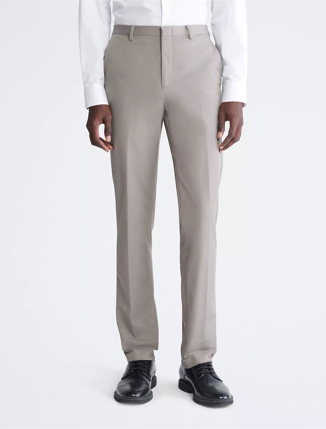 

Брюки Calvin Klein Tailored Slim, светло-серый
