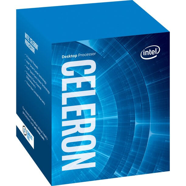Процессор Intel Celeron G5905, BOX, LGA 1200 процессор intel celeron 430 1 8 ghz 1 ядро 35w 800mhz lga775 box