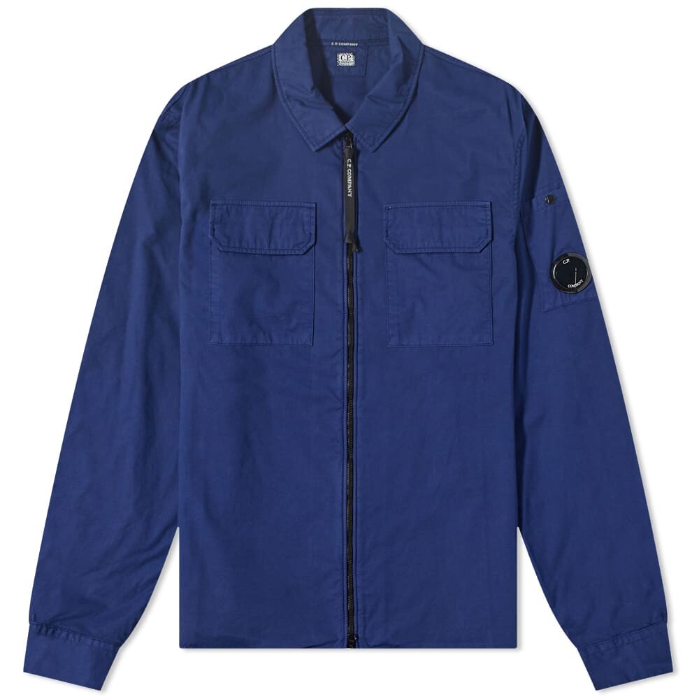

2 Pocket Arm Lens Zip Overshirt C.P. Company