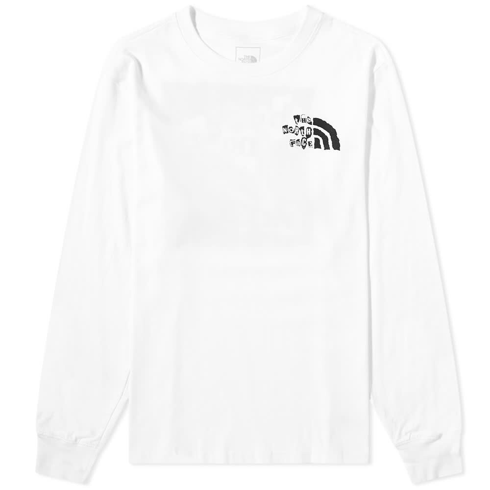 

Футболка The North Face Long Sleeve Printed Heavyweight Tee