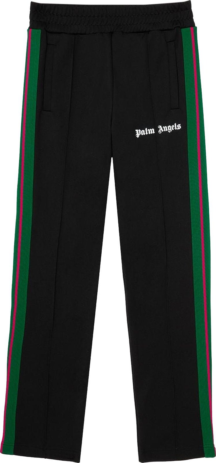 Брюки Palm Angels College Track Pants 'Black/White', черный - фото