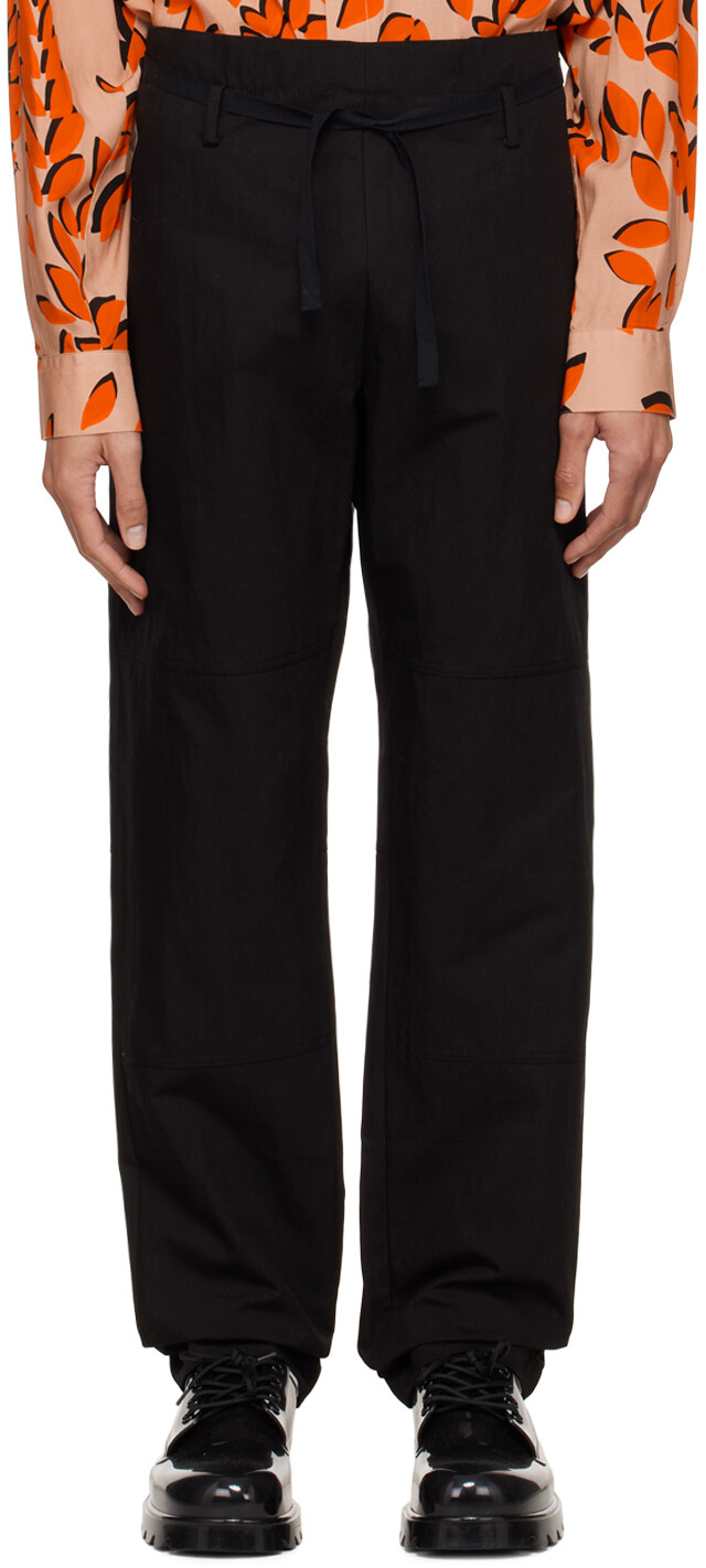 

Черные брюки Le Papier 'Le Pantalon Pigiami' Jacquemus, Черный