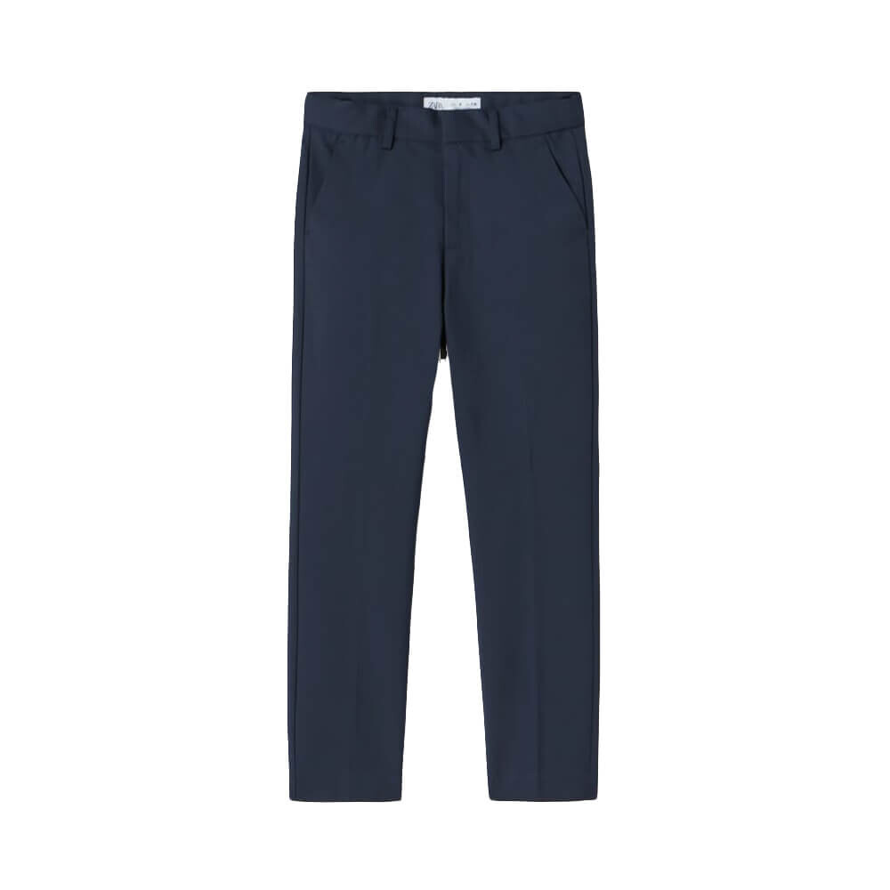 

Штаны Zara Kids Plain Suit, тёмно-синий