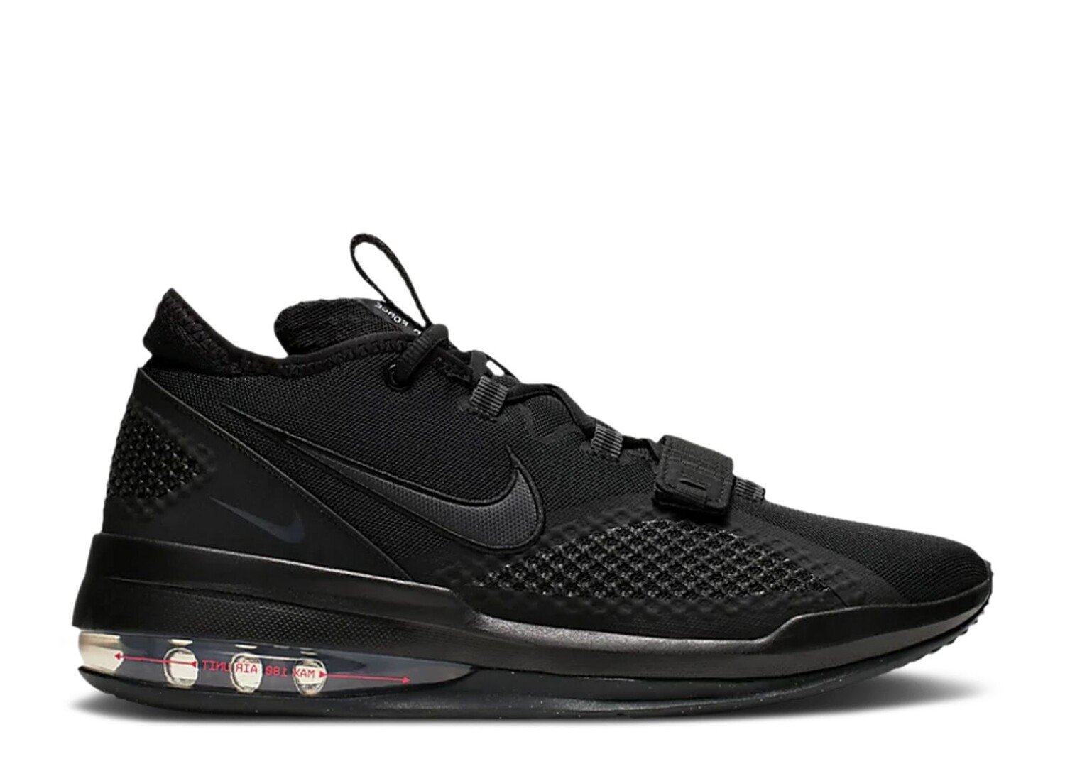 

Кроссовки Nike Air Force Max Low 'Black', черный