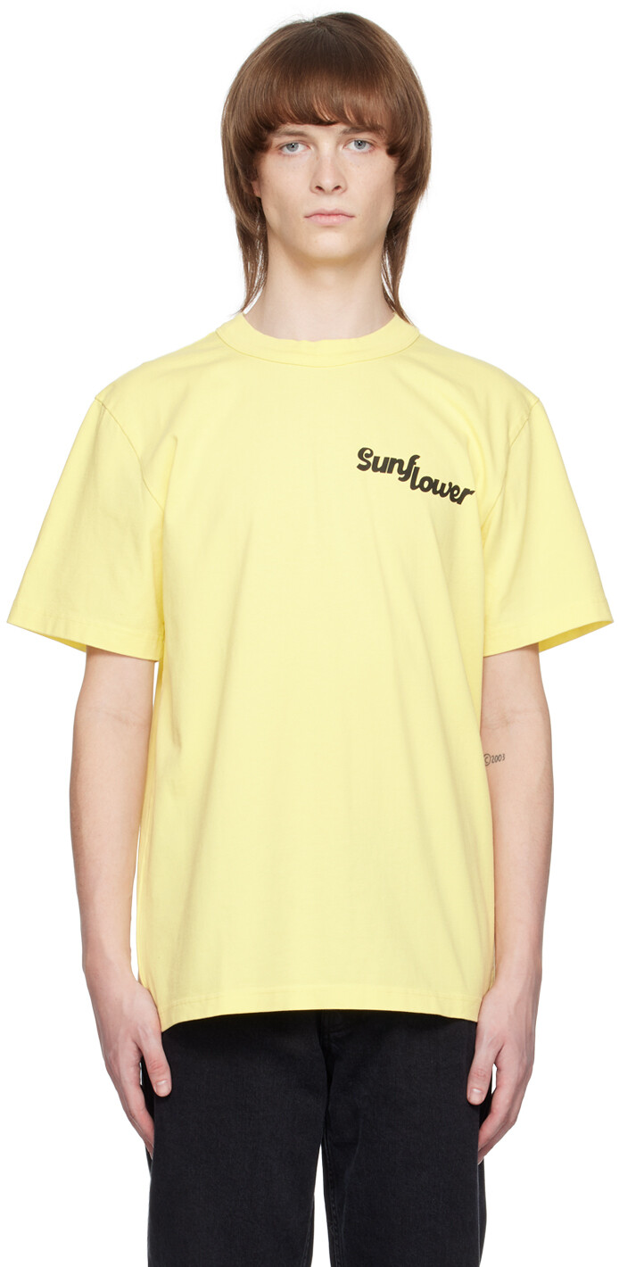 

Желтая мастерская футболка Sunflower, Желтый