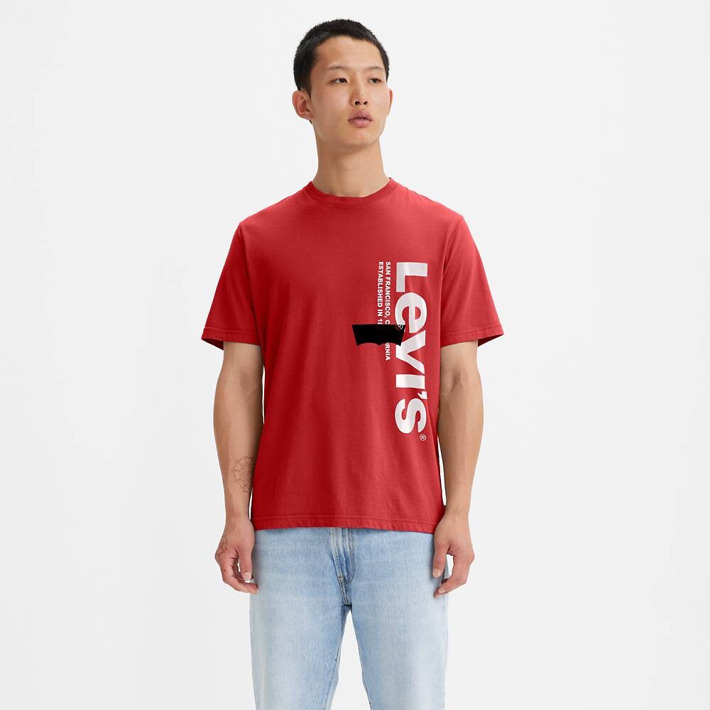 

Футболка Levi's, красный