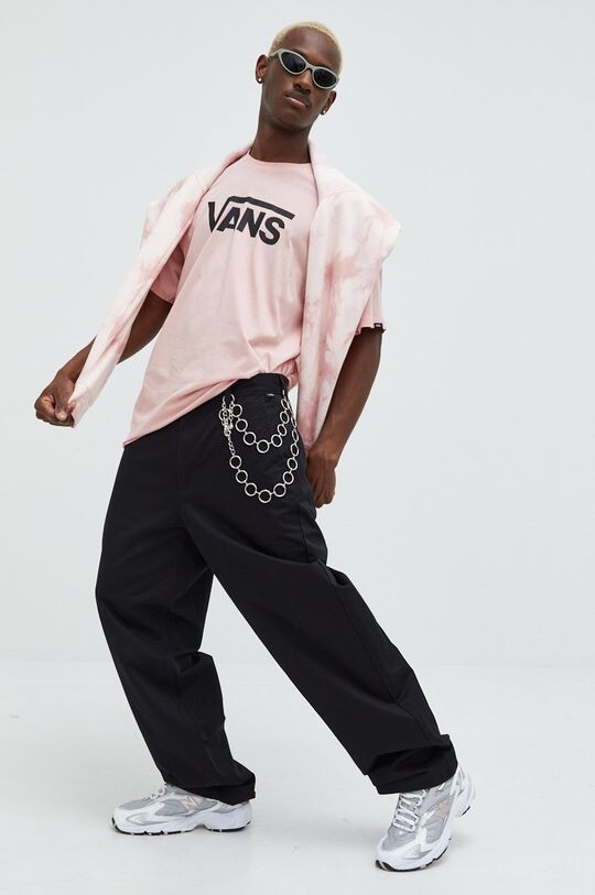 

Брюки из хлопка Vans, черный