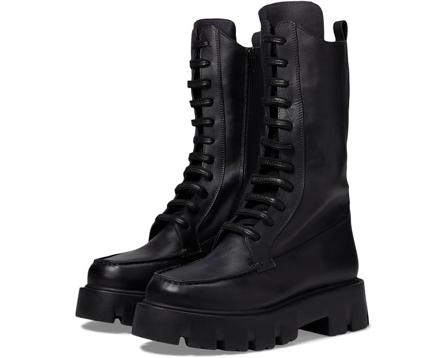 ботинки calvin klein jeans lug mid lace up boot коричневый черный Ботинки Free People Jones Lug Sole Lace-Up Boot, черный