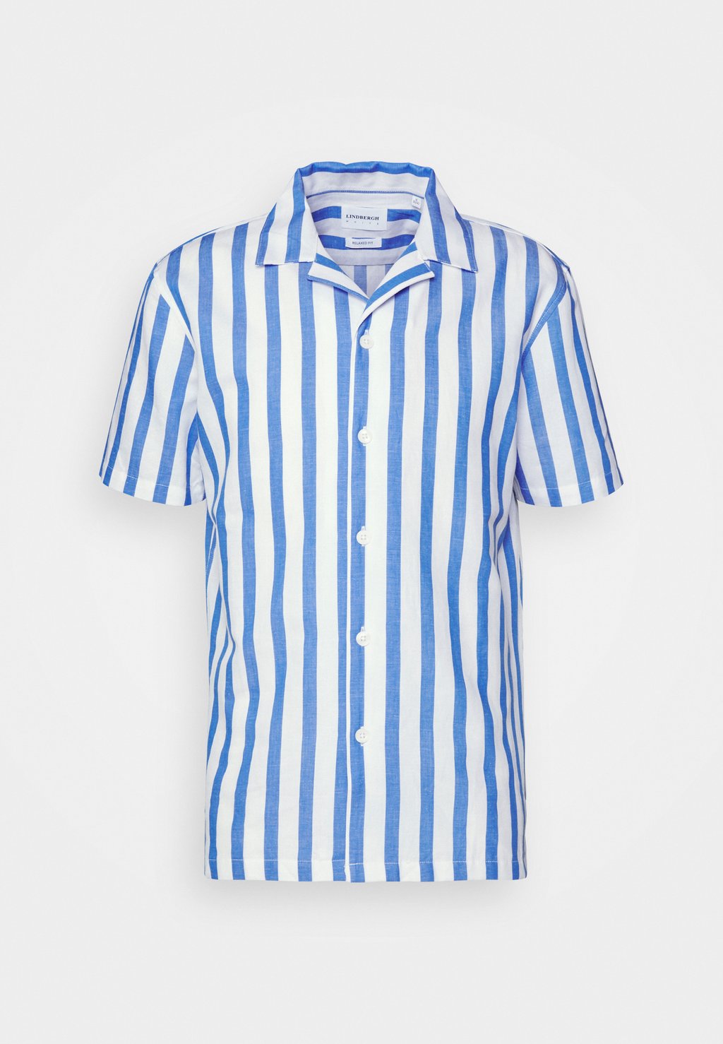Рубашка STRIPED RESORT Lindbergh, цвет stone рубашка striped resort lindbergh цвет blue