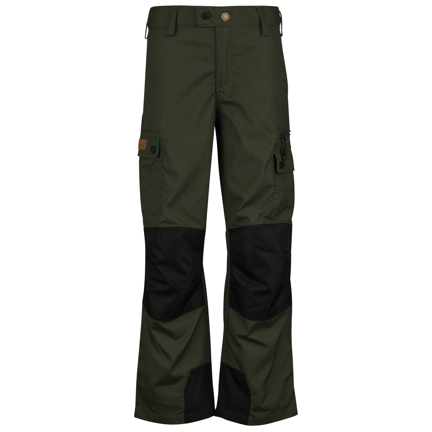Трекинговые брюки Pinewood Kid's Outdoorhose Lappland, цвет Midgrün/Schwarz