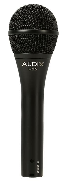 Кардиоидный динамический вокальный микрофон Audix OM5 Handheld Hypercardioid Dynamic Vocal Microphone вокальный микрофон audix om5