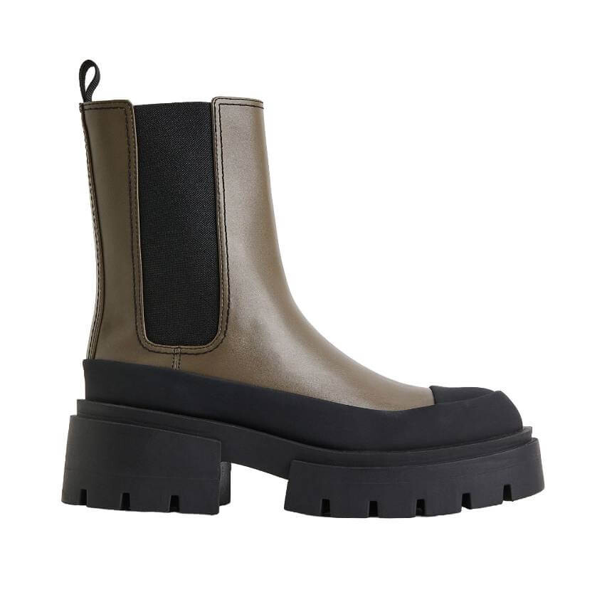 

Ботинки H&M Chunky Chelsea, темно-серый