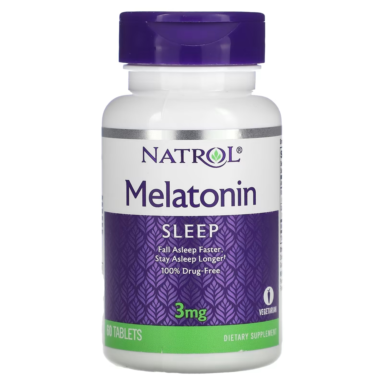 Мелатонин Natrol Melatonin, 60 таблеток - фото