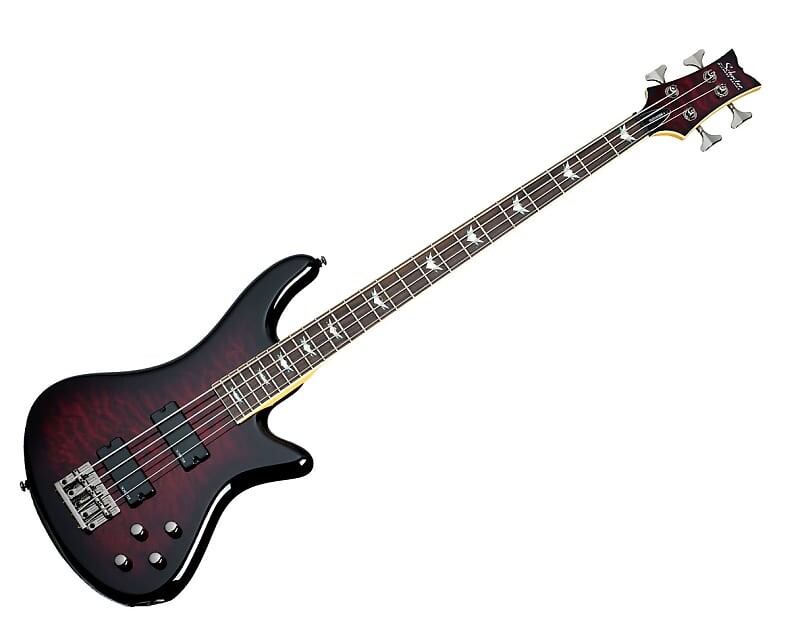 

Schecter Stiletto Extreme 4 Черная вишня