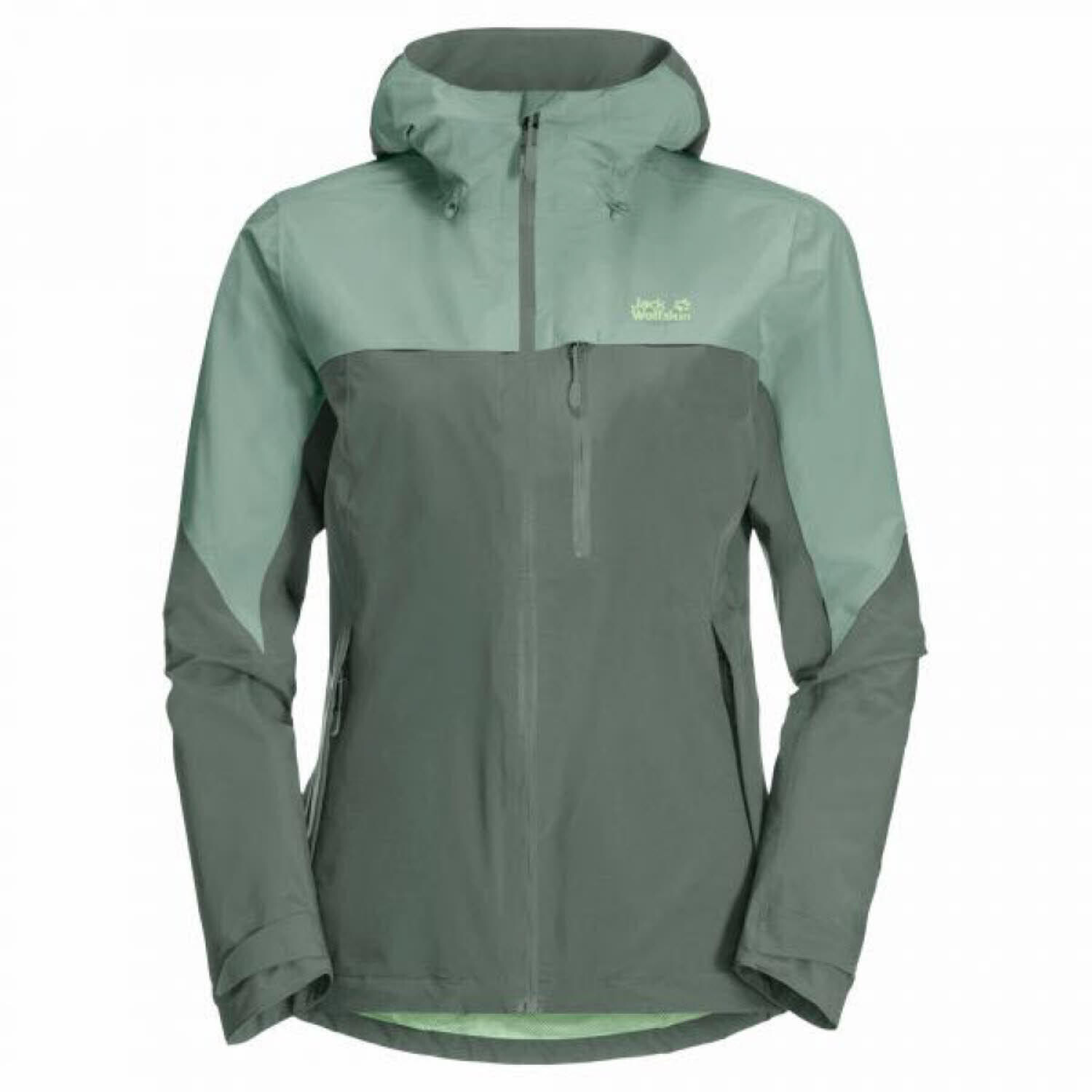 

Куртка Jack Wolfskin Go Hike с логотипом, темно-зеленый