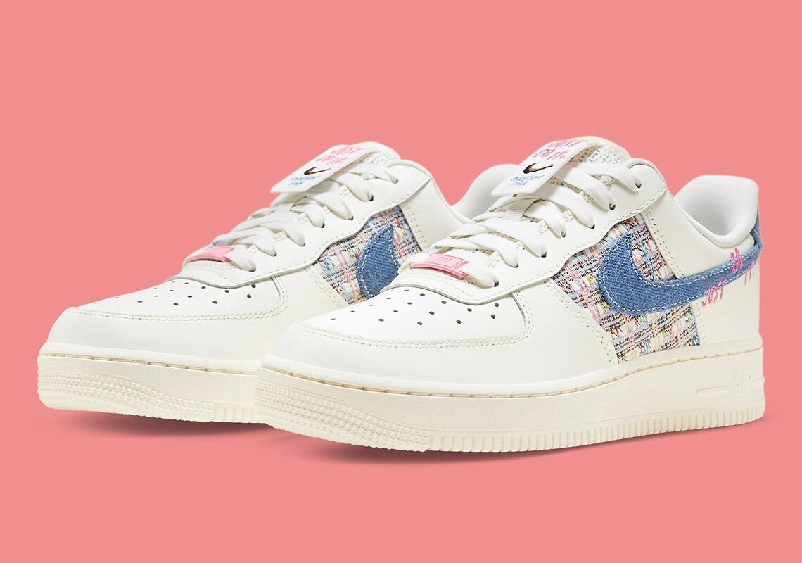 Air force 1 just do it pink best sale