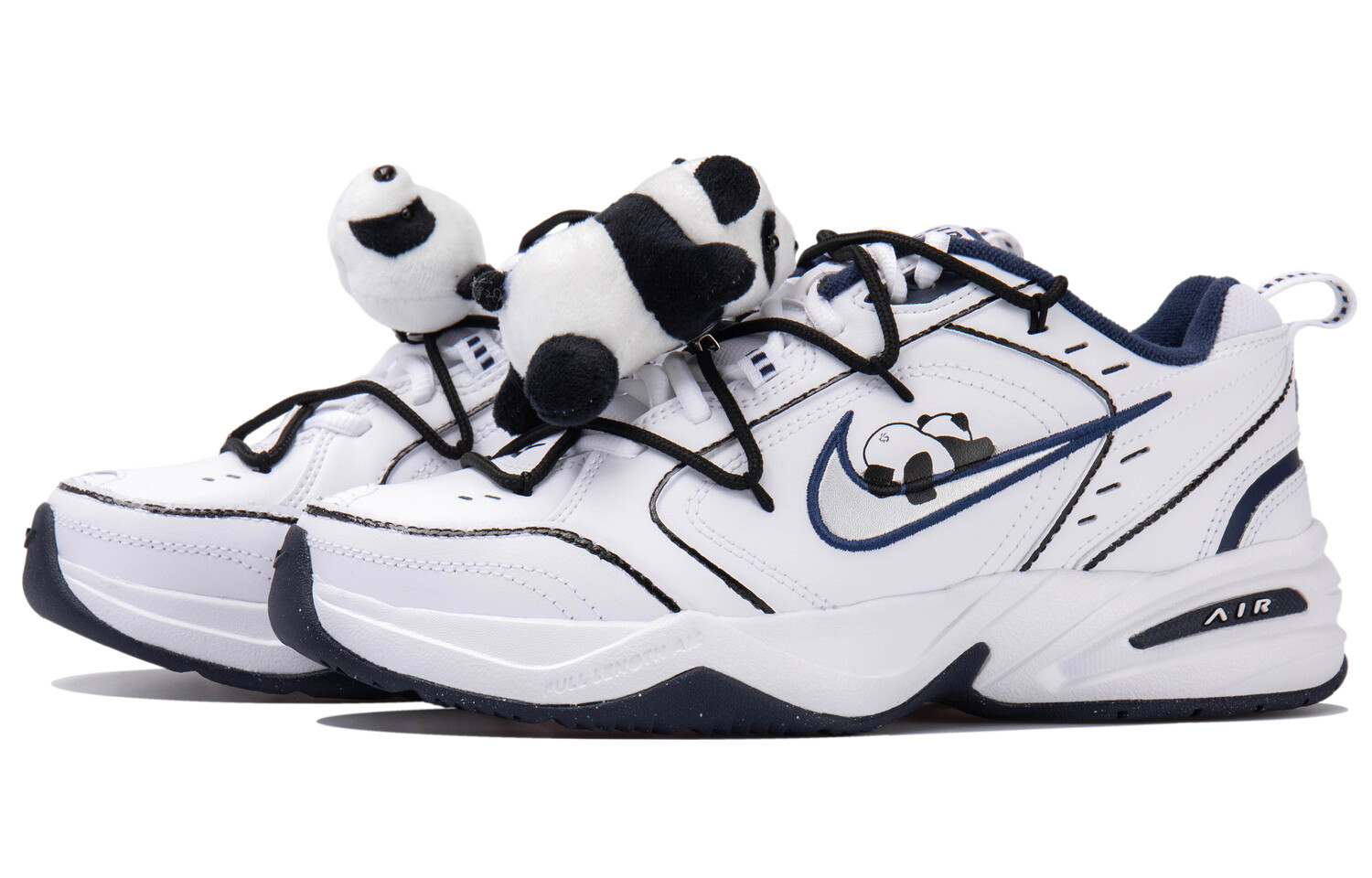 

Массивные кроссовки Nike Air Monarch 4 унисекс, Black/White